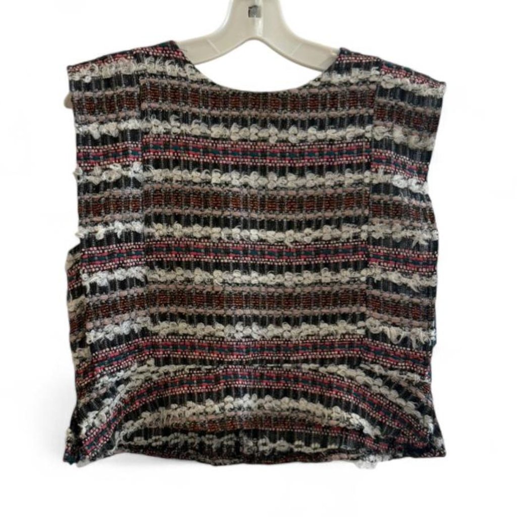 Koch Cece Crop Top In Black And Pink
